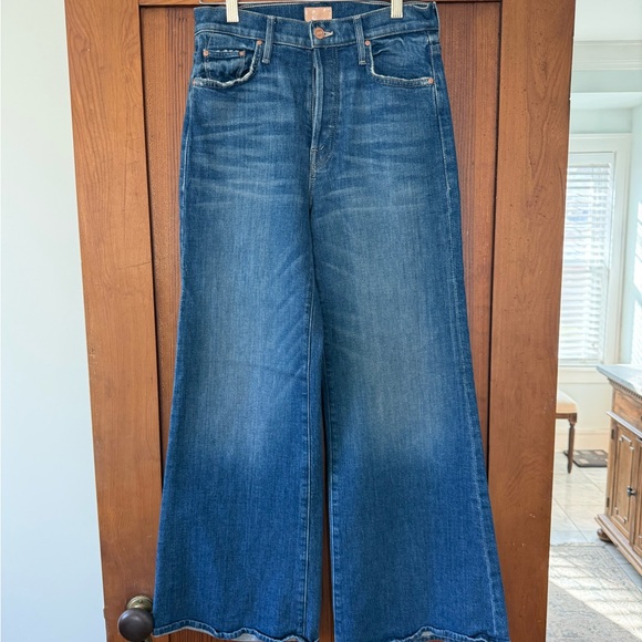 MOTHER The TomCat Roller Flare High-Rise Jeans 27 - Picture 2 of 9